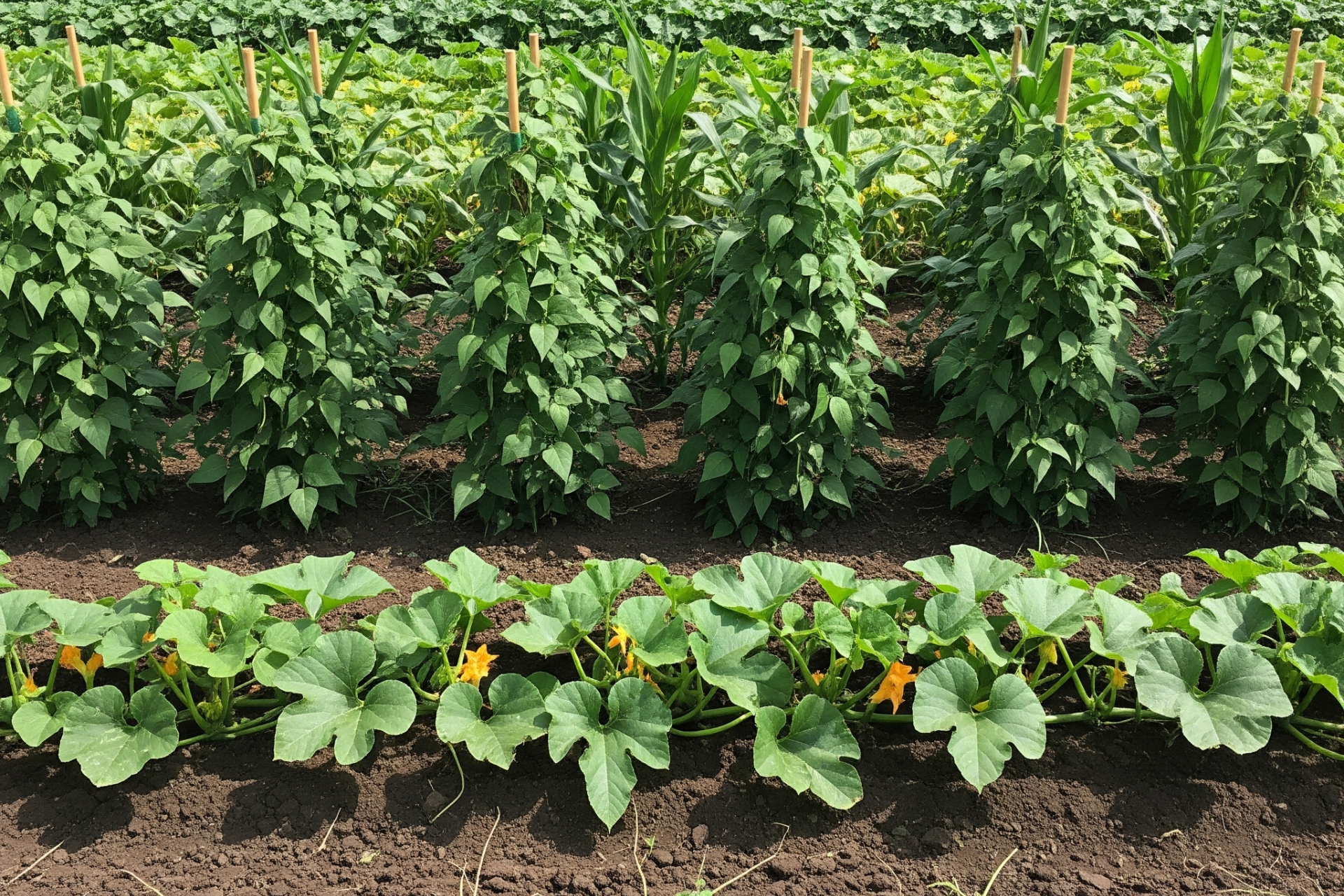 Intercropping and Rotation: Diversity That Heals the Soil