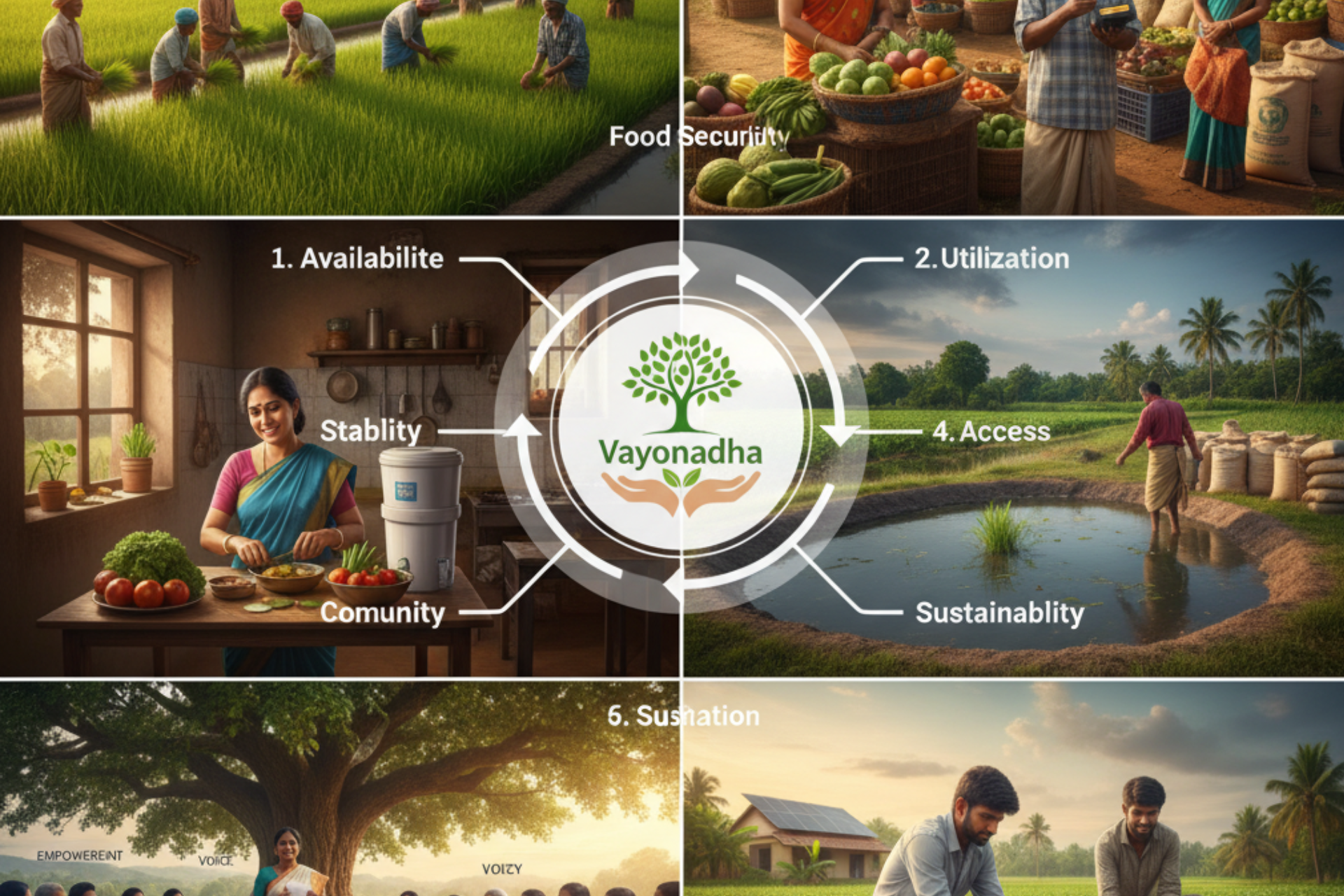 Embracing the Full Spectrum of Food Security with Vayonadha