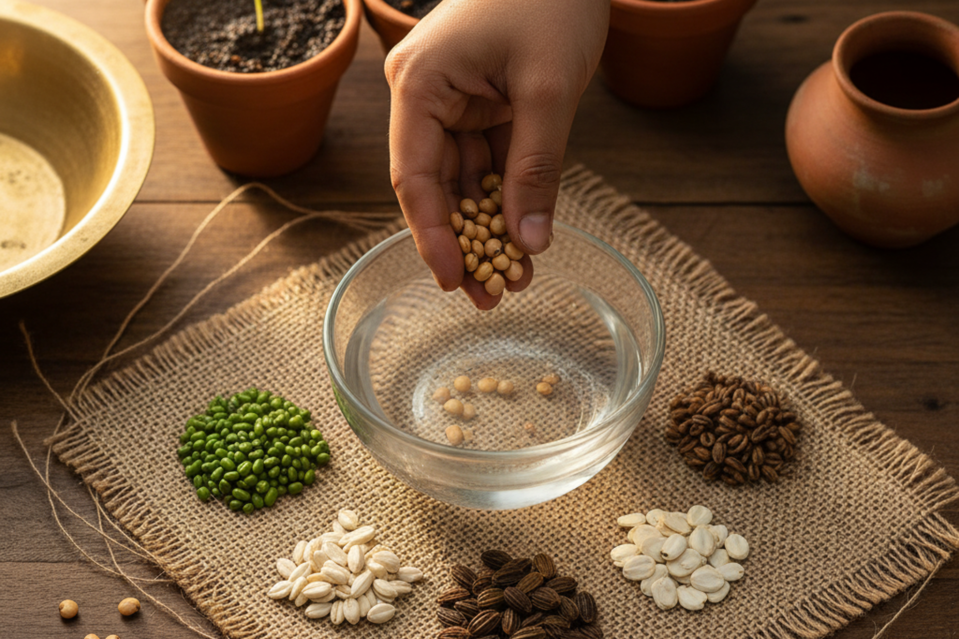 Soak Your Seeds for Success: The Smart Start for your Gardens