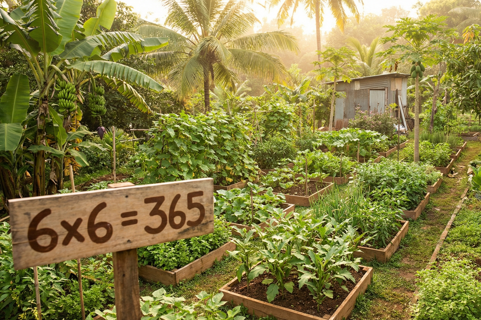From Dry Land to Daily Greens: How I Created a Sustainable Garden on Half an Acre