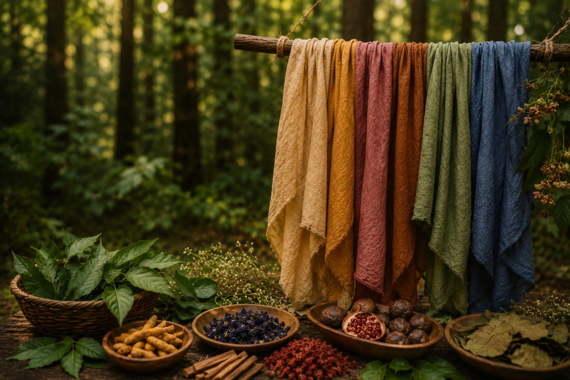 Nature Never Repeats Itself: The Beauty of Naturally Dyed Clothing